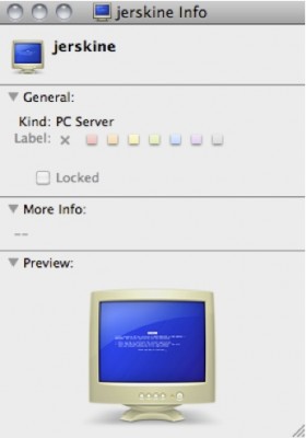 Apple's Icon Representing Windows Machines